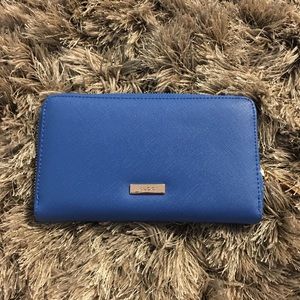 Blue aldo wallet